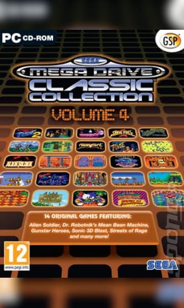 Mega drive on sale classic collection