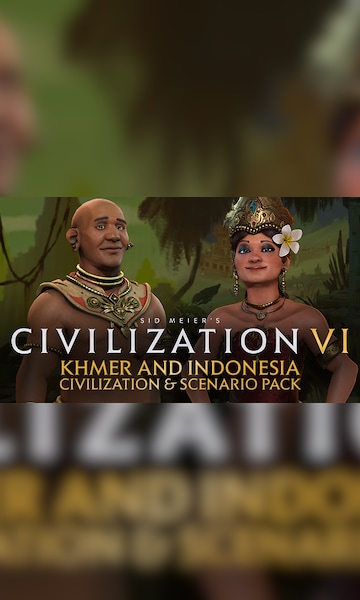 Sid Meier's Civilization VI - Khmer and Indonesia Civilization & Scenario Pack (PC) - Steam Key - GLOBAL - 1