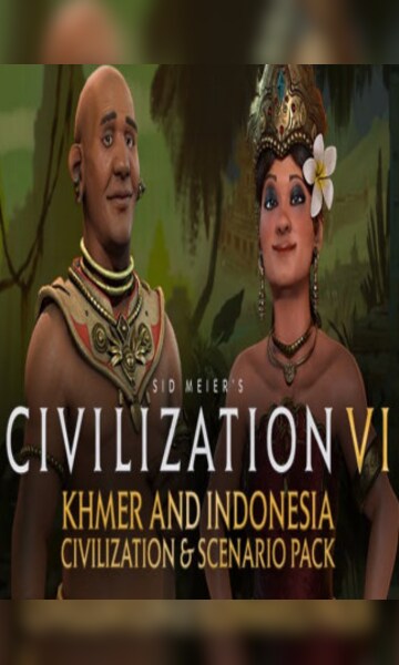 Sid Meier's Civilization VI - Khmer and Indonesia Civilization & Scenario Pack Steam Key GLOBAL - 1