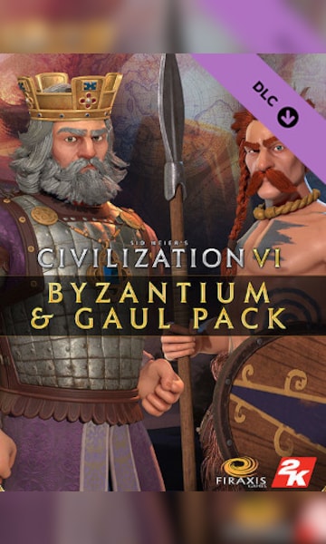 Sid Meier's Civlization VI: Byzantium & Gaul Pack (PC) - Steam Key - GLOBAL - 0