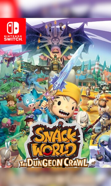 ¡Comprar SNACK WORLD: THE DUNGEON CRAWL — GOLD Nintendo Switch ...
