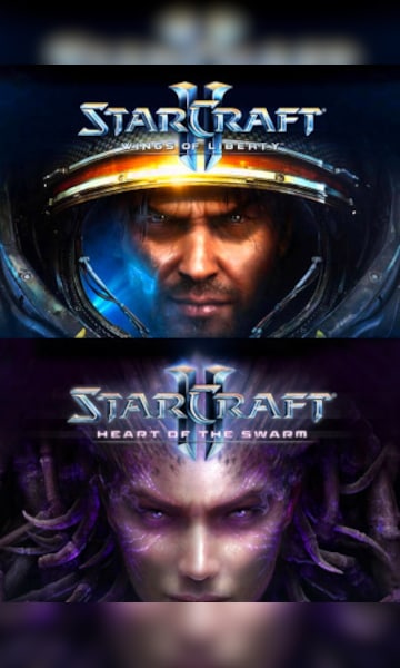 Buy Starcraft 2: Wings of Liberty + Heart of the Swarm Battle.net