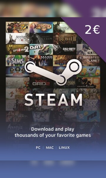  Steam Wallet E-Gift Card - Flat 2% Off: Gift Cards