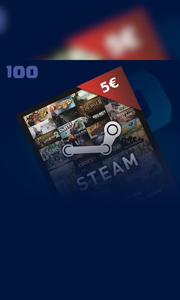 Steam Gift Cards, €5 - €100