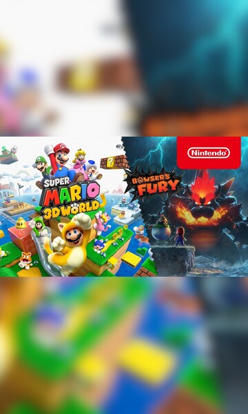 Nintendo Switch NS Jogo Super Mario 3D Mundo Cavalo Poder Continental  Europa Kuba Fury World 188 - Escorrega o Preço