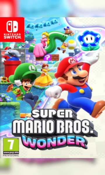 Cartão de jogo Super Mario Bros Wonder Switch, Cartão de jogo para