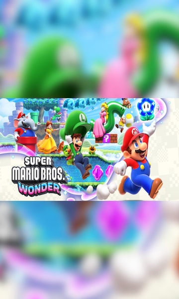 Super Mario Bros Wonder Nintendo Switch - Brand New Free Shipping!