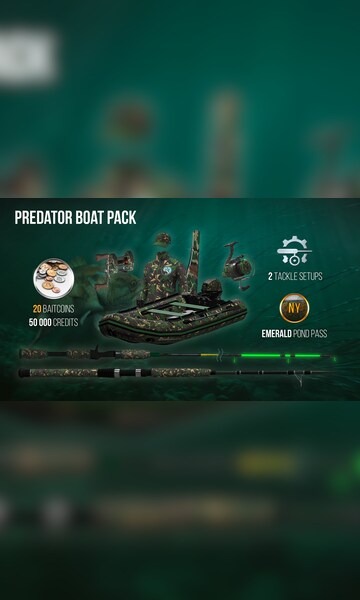 Buy The Fisherman - Fishing Planet: Predator Boat Pack (PC) - Steam