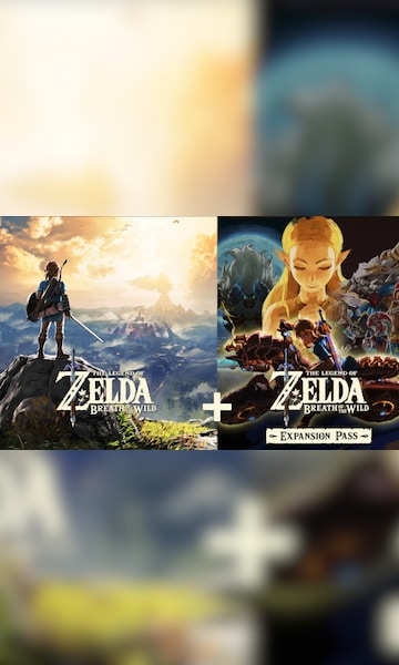 The Legend of Zelda Breath of the Wild and The Legend of Zelda Breath of  the Wild Expansion Pass Bundle - Nintendo Switch