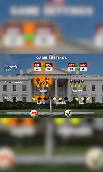 The Race for the White House Steam Key GLOBAL - 18