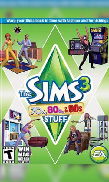 The Sims 3 70s, 80s, & 90s Stuff EA App Key GLOBAL - 0