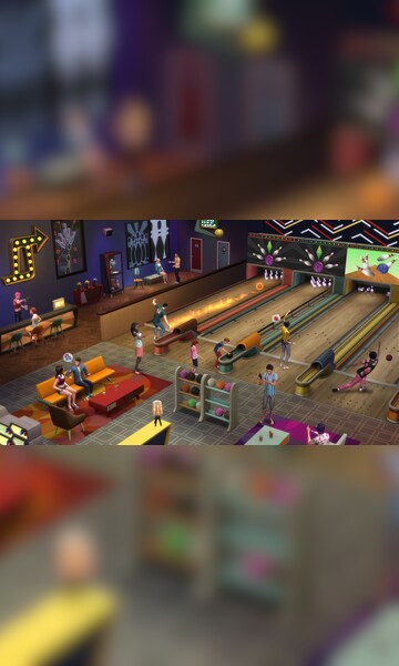  The Sims 4: Bowling Night Stuff - Xbox One [Digital Code] :  Video Games