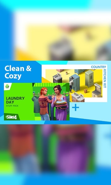 The Sims 4: Clean & Cozy Starter Bundle (PC) - EA App Key - GLOBAL - 1