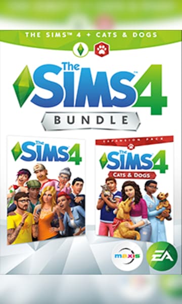 The Sims 4 Plus Cats & Dogs Bundle EA App Key GLOBAL - 0