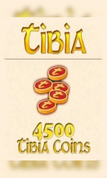 Buy Tibia Coins Cipsoft Code 4 500 Coins Cipsoft Key GLOBAL