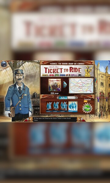 Ticket to Ride Steams Onto PC