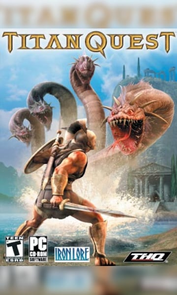 Titan Quest Gold Edition PC (clés Incluses) - Jeu D'action-RPG Mythologique - Bon état