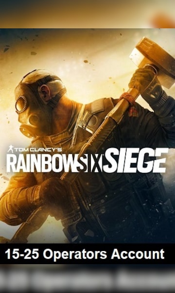 Buy Tom Clancy's Rainbow Six Siege Account with 15-25 Operators