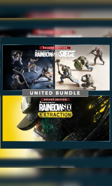 Buy Tom Clancy's Rainbow Six Siege & Extraction Deluxe United Bundle ...