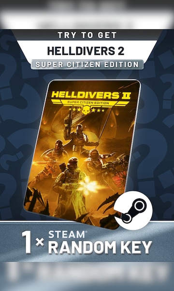 Buy Try To Get Helldivers 2 - Random Super Citizen Edition 1 Key (PC ...