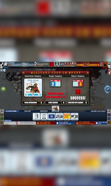 Twilight Struggle Steam Key GLOBAL - 1