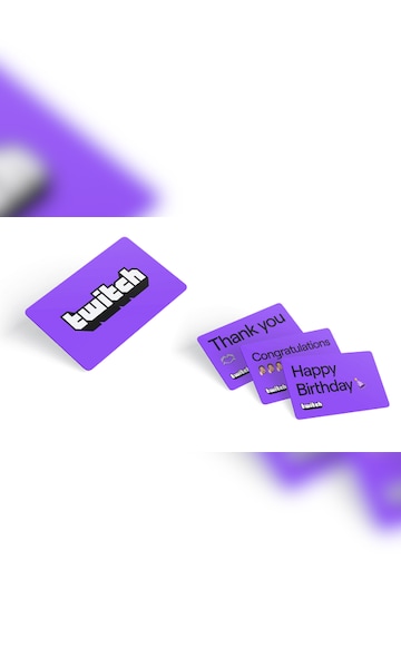 Buy Twitch Gift - Key Cheap Card UNITED STATES 50 twitch USD - 