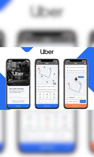 Uber Ride & Uber Eats Voucher, €10