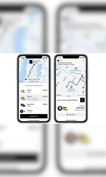 UBER Ride and Eats Voucher 5 EUR - Uber Key - GLOBAL - 3