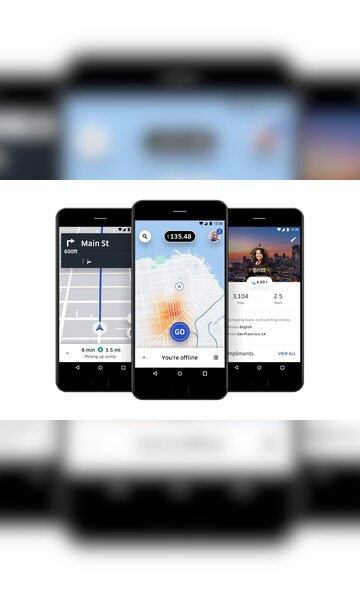 UBER Ride and Eats Voucher 5 EUR - Uber Key - GLOBAL - 6