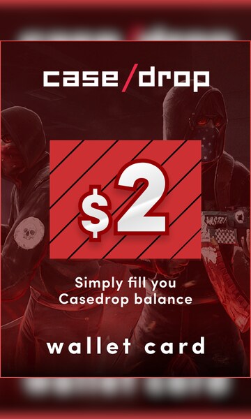 Buy Wallet Card by CASEDROP.COM 2 USD - CASEDROP.COM Key - GLOBAL ...