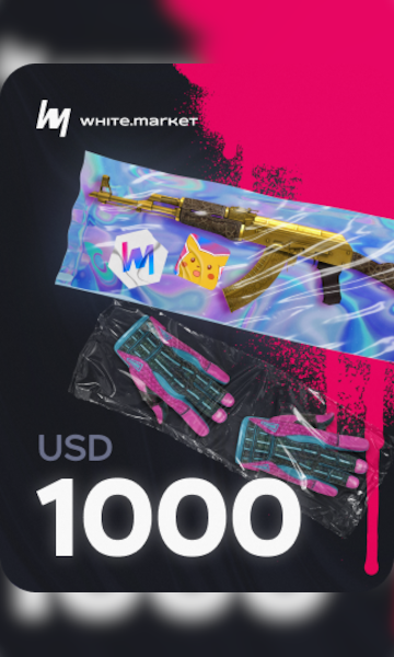 Buy WhiteMarket Top Up Card 1000 USD - WhiteMarket Key - GLOBAL - Cheap ...