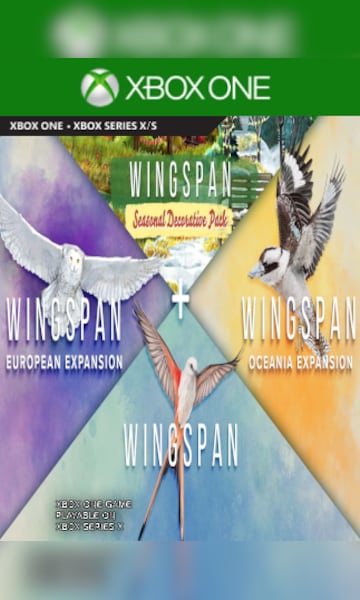 Buy Wingspan + European Expansion + Oceania Expansion + Seasonal ...