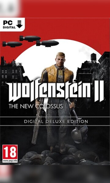 Wolfenstein II: The New Colossus Digital Deluxe Edition Steam Key GLOBAL
