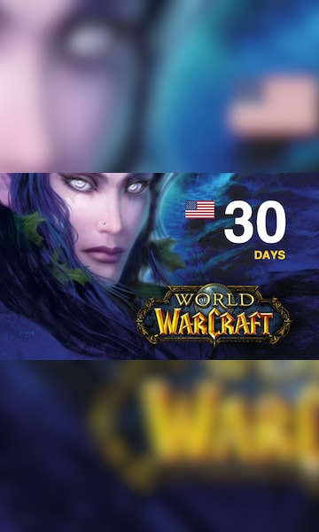 World of Warcraft Time Card 30 Days Battle.net NORTH AMERICA - 1