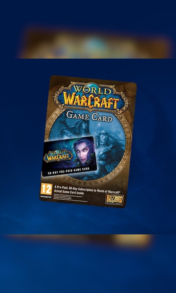 World of Warcraft Time Card 30 Days Battle.net NORTH AMERICA - 7