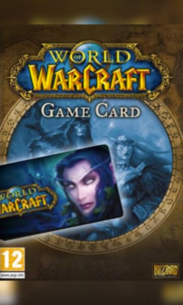 World of Warcraft 60 Days Time Card Prepaid US digital for Windows