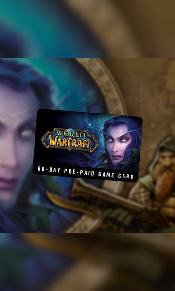World of Warcraft Time Card Prepaid Battle.net 60 Days Battle.net NORTH AMERICA - 2
