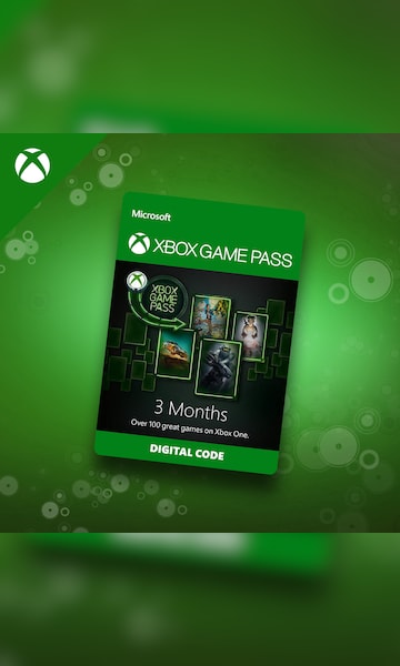 Xbox Game Pass, 3 Month Membership