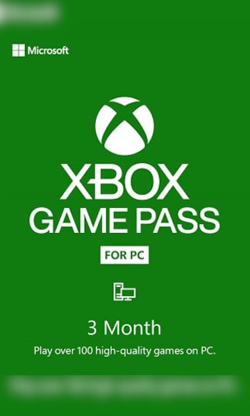 Xbox Game Pass 3 Month for PC