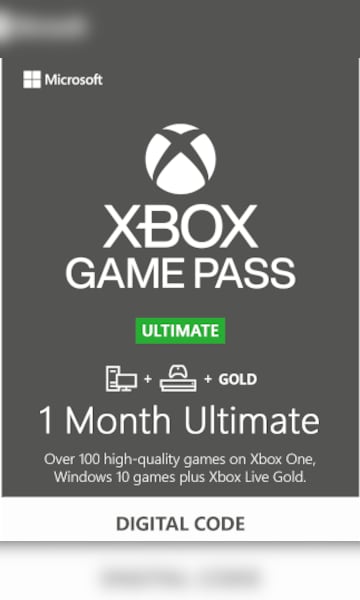 1 Month Xbox Game Pass Ultimate Xbox One / PC (Non-Stackable)