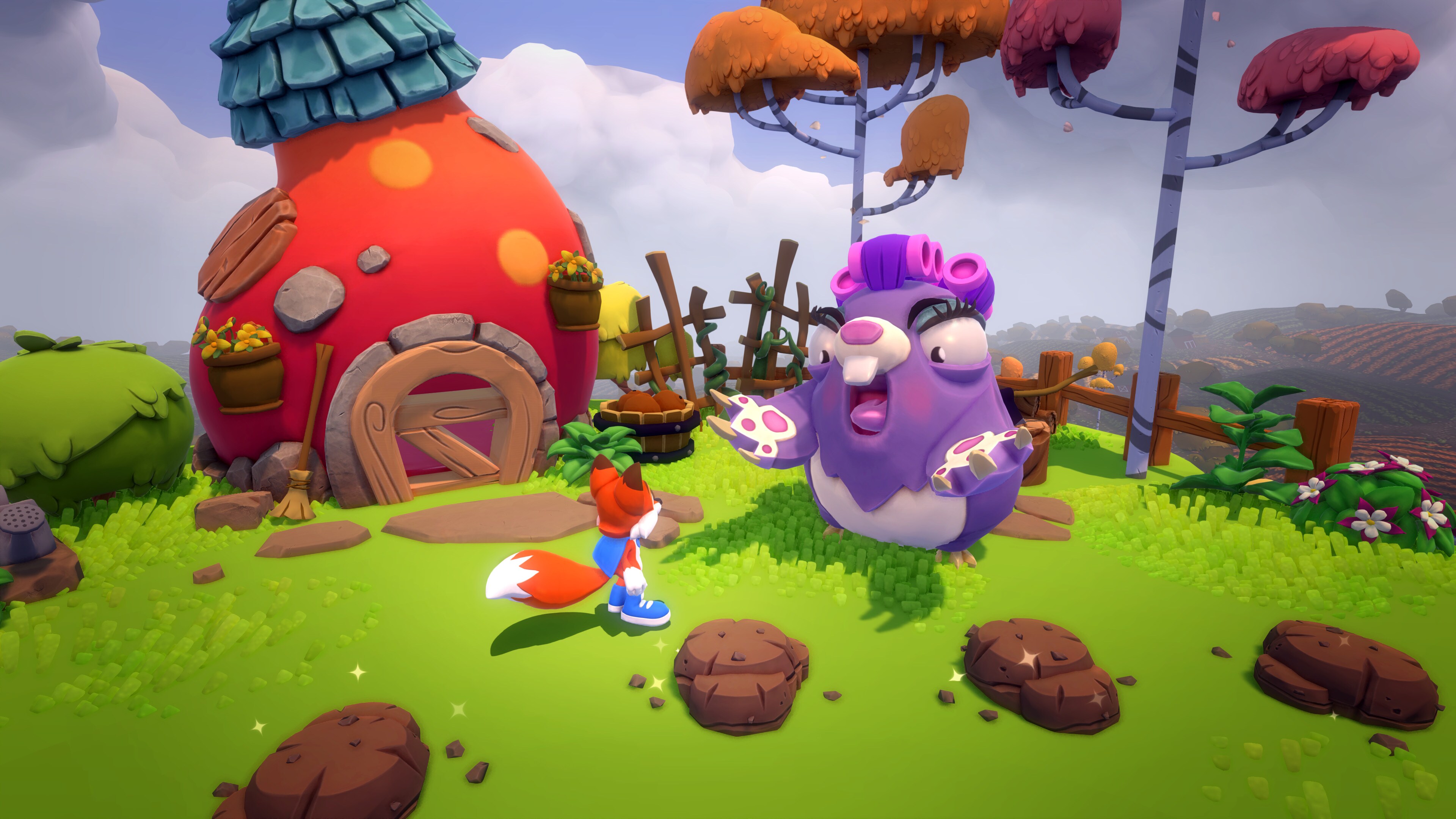 Lac играть. Игра super Lucky's Tale. Super Lucky's Tale Xbox. Лисенок лаки игра. Платформер про Лисенка.