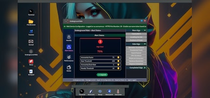 Anonymous Hacker Simulator Game Image