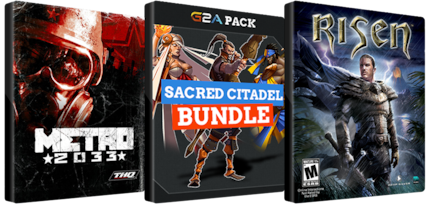 Metro 2033 + Risen + Sacred Citadel Bundle Steam Klucz GLOBALNY