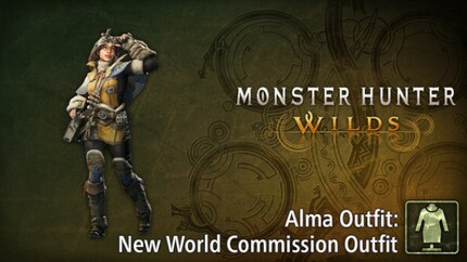 Monster Hunter Wilds - Alma Outfit: New World Commission Outfit (PC) - Steam Key - GLOBAL