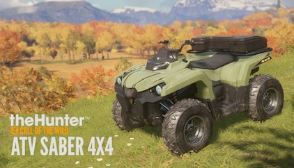 theHunter: Call of the Wild - ATV SABER 4X4 DLC (PC) - Steam Sleutel - GLOBAL