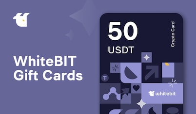 WhiteBIT Gift Card 50 USDT - WhiteBIT Key - GLOBAL