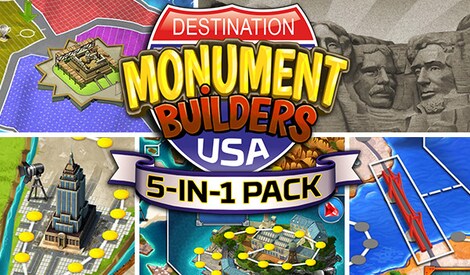5-in-1 Pack - Monument Builders: Destination USA (PC) - Steam Key - GLOBAL - 0