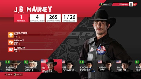 8 To Glory - The Official Game of the PBR Xbox Live Key XBOX ONE UNITED STATES - 0