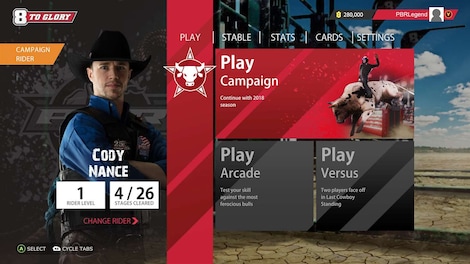 8 To Glory - The Official Game of the PBR Xbox Live Key XBOX ONE UNITED STATES - 11
