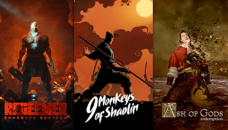 9 Monkeys of Shaolin + Ash of Gods + Redeemer: Bundle (Xbox One) - Xbox Live Key - CANADA - 0